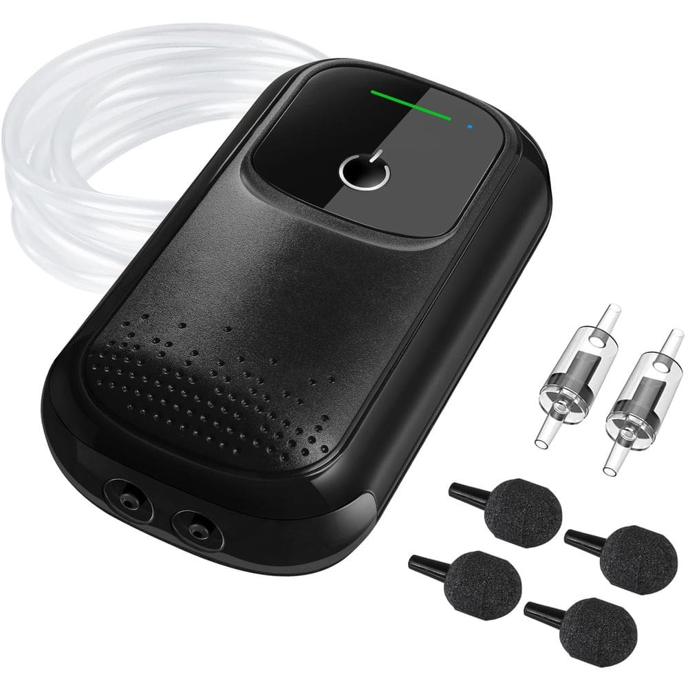 Bomba de ar de aquário KEDSUM USB recarregável para peixes 19-454L