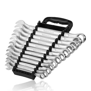 Conjunto de chaves ValueMax Carbon Steel 12 peças de 8 a 19 mm com rack