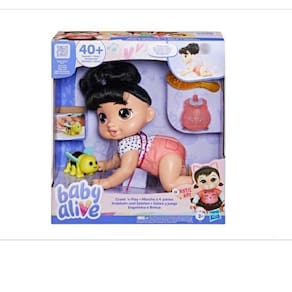 Baby Alive Engatinha E Brinca Katie Kat F9710 Hasbro