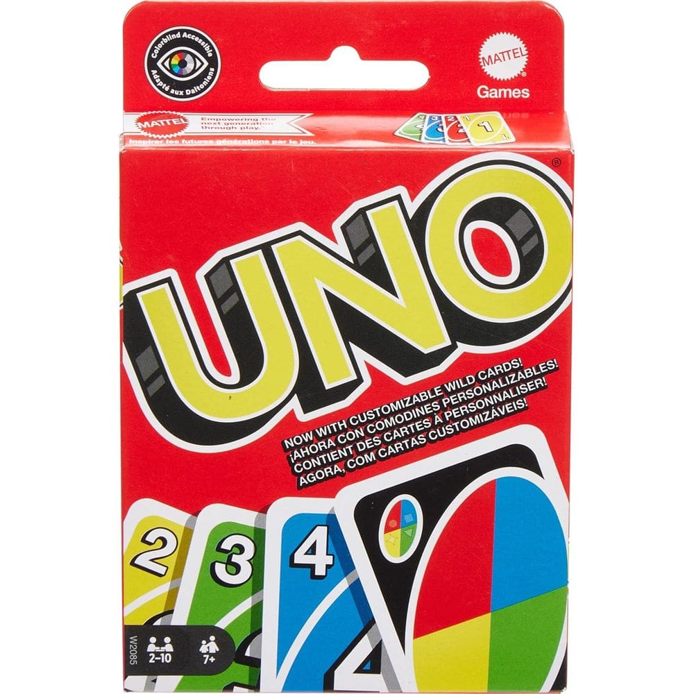Jogo De Cartas Uno Baralho Mattel Para Personalizar