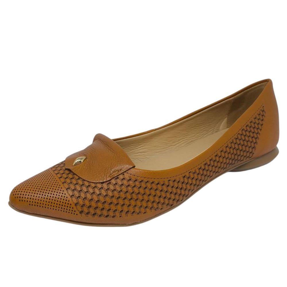 Sapatilha Feminina Bico Fino Elegante Versátil Bottero