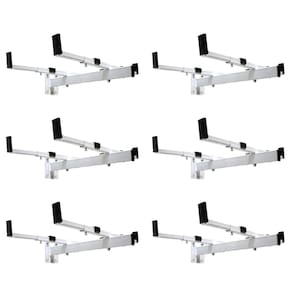 Suporte para Forno Micro-ondas Ajustável Branco Brasforma SBR3.6 - 6 Unidades