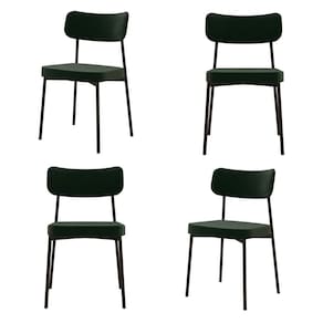 Kit com 4 Cadeiras para Sala de Jantar Mona Yescasa Verde