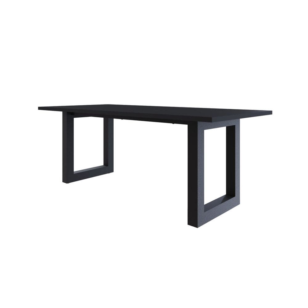 Mesa de Jantar Bronx R 200cm x90x75cm Preto