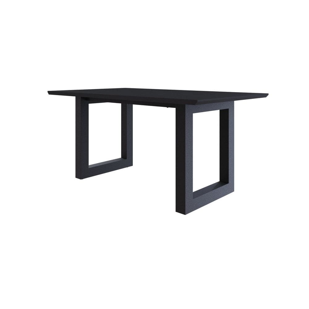 Mesa de Jantar Bronx R 160cm x90x75cm Preto