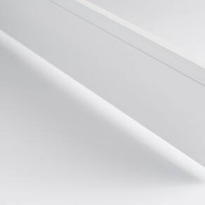 Rodapé de Poliestireno Belplast - Premium Frisado 7cm x 15mm x 2,40m - caixa com 14,4 Unidade - Branco
