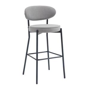 Banqueta Eva Tecido 94cm x 49cm x 48,5cm Cinza