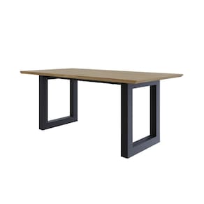 Mesa de Jantar Bronx RG2 180x90x75cm Vermont OAK/Preto