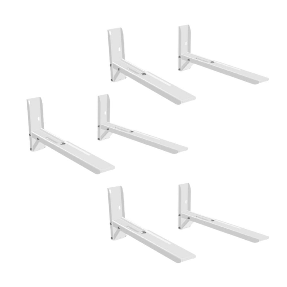 Suporte para Forno Micro-ondas Ou Forno Elétrico Brasforma Sbr3.8 Branco - 3 Unidades