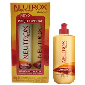Neutrox Clássico Shampoo e Condicionador + Máscara + Creme