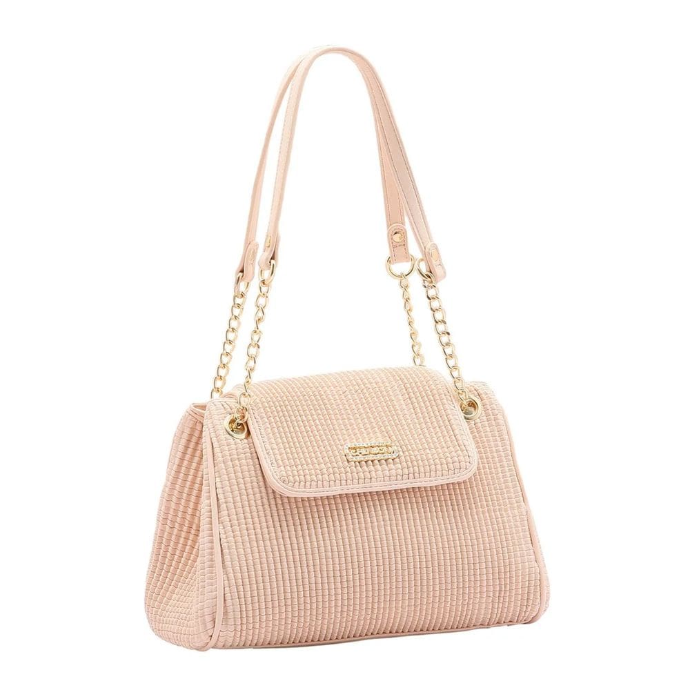 Bolsa Feminina Textura Soft Moderna Elegante Chenson