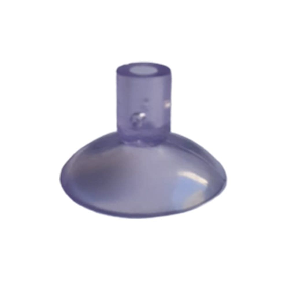 6 Ventosas 3 cm Cabeça Longa De PVC P/ Vidro Superfície Lisa