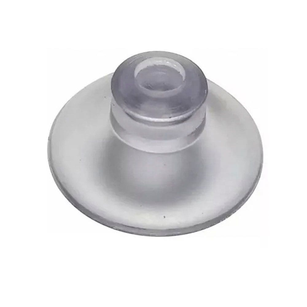 2 Ventosas de 20mm (2cm) De PVC P/ Vidro E Superfícies Lisas