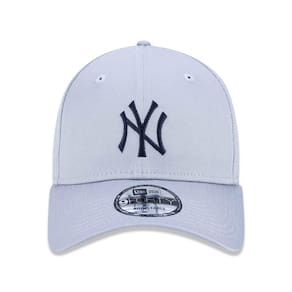 Boné New Era 9Forty Mlb Ny Yankees Cinza Aba Curva Ajustável