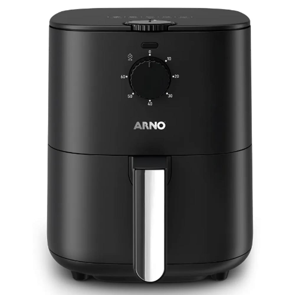 Air Fryer Fritadeira Eletrica 3.5L Arno 1280W  com Timer All Black 220V