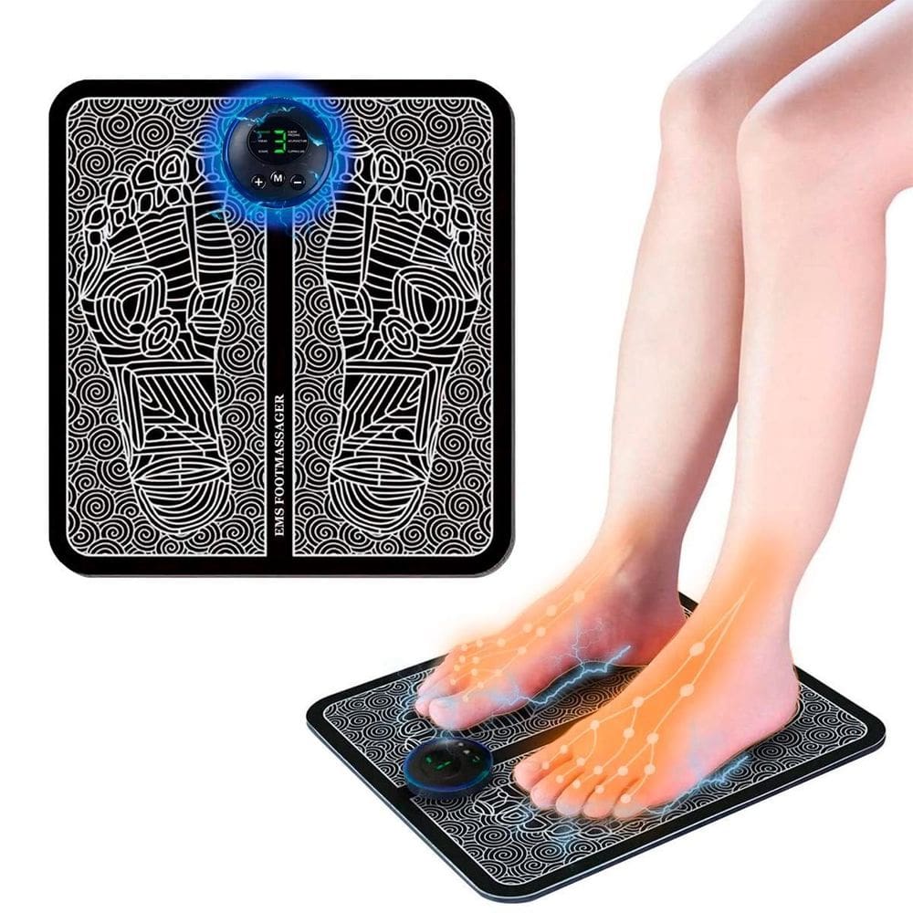 Massageador Tapete Relaxante Para Pés E Pulso