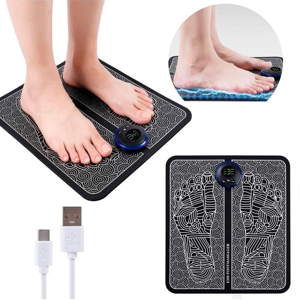 Tapete Massageador Fisioterapia Para Pés E Pulso