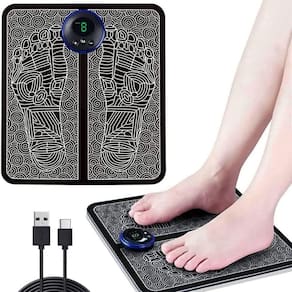 Massageador Tapete Elétrico Recarregável Para Pés