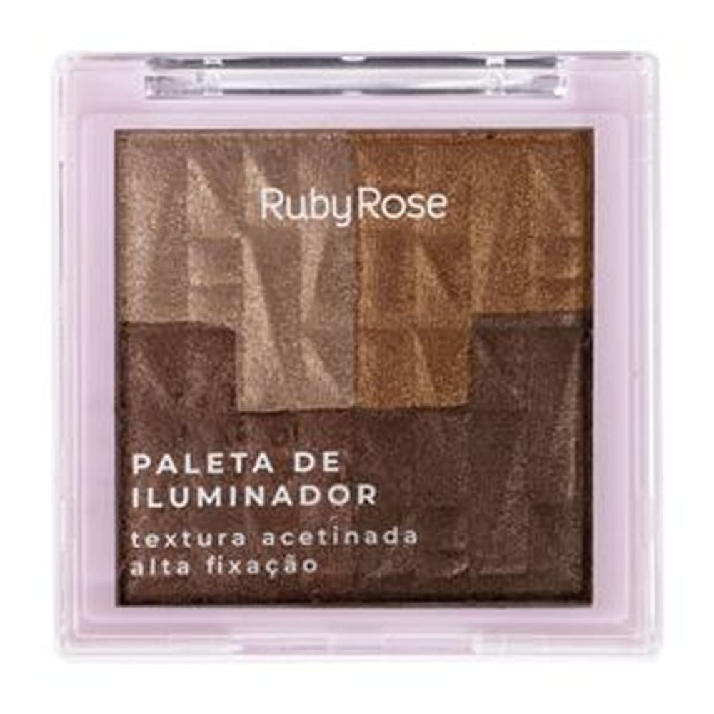 Paleta De Iluminador Master Glow - Ruby Rose
