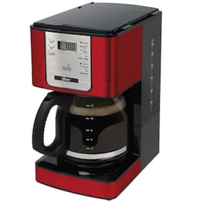 Cafeteira Eletrica Digital Programavel Oster  Faz 12 Cafes Luxx Red 127V