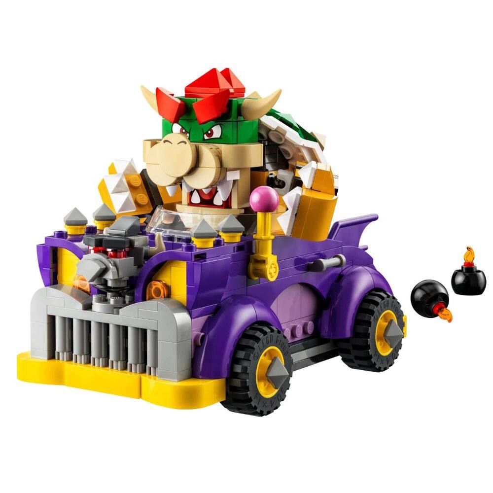 Lego Super Mario Carro Monstruoso Do Bowser Expansão 458 pçs