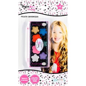 Maquiagem Infantil My Style Beauty Paleta Charmosa Menina 5 anos+