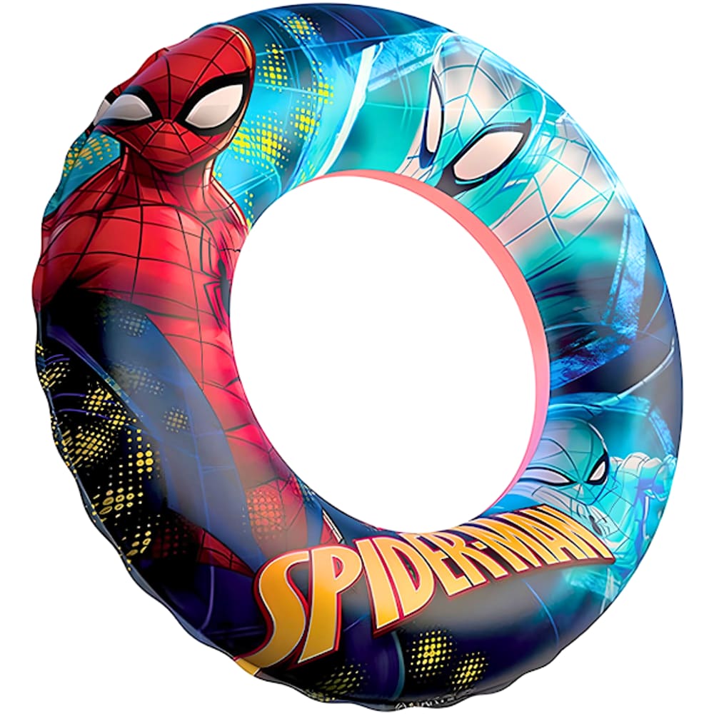 Boia De Cintura Inflável Marvel Homem Aranha 56cm Etitoys