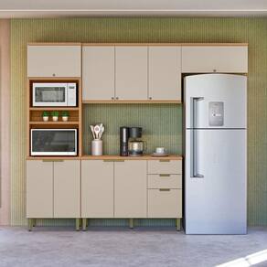 Jogo de Cozinha Compacta Gales Jequitiba Off White