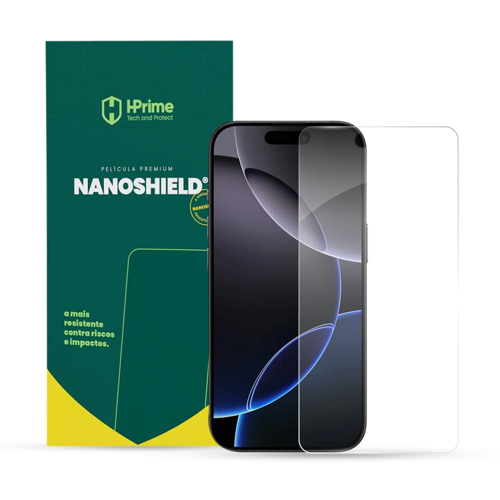 Película HPrime NanoShield A-pple í Phone 16 Pro Max