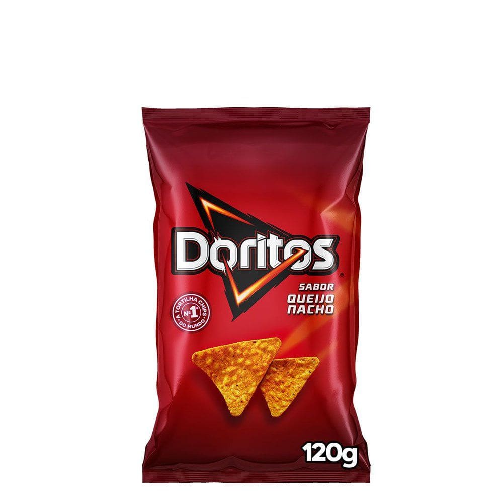 Chips De Milho Doritos Sabor Queijo Nacho 120G