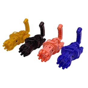 Brinquedo Lançador Turbo Bolhas de Sabão Infantil +3 Anos Bolinhas Brasilflex