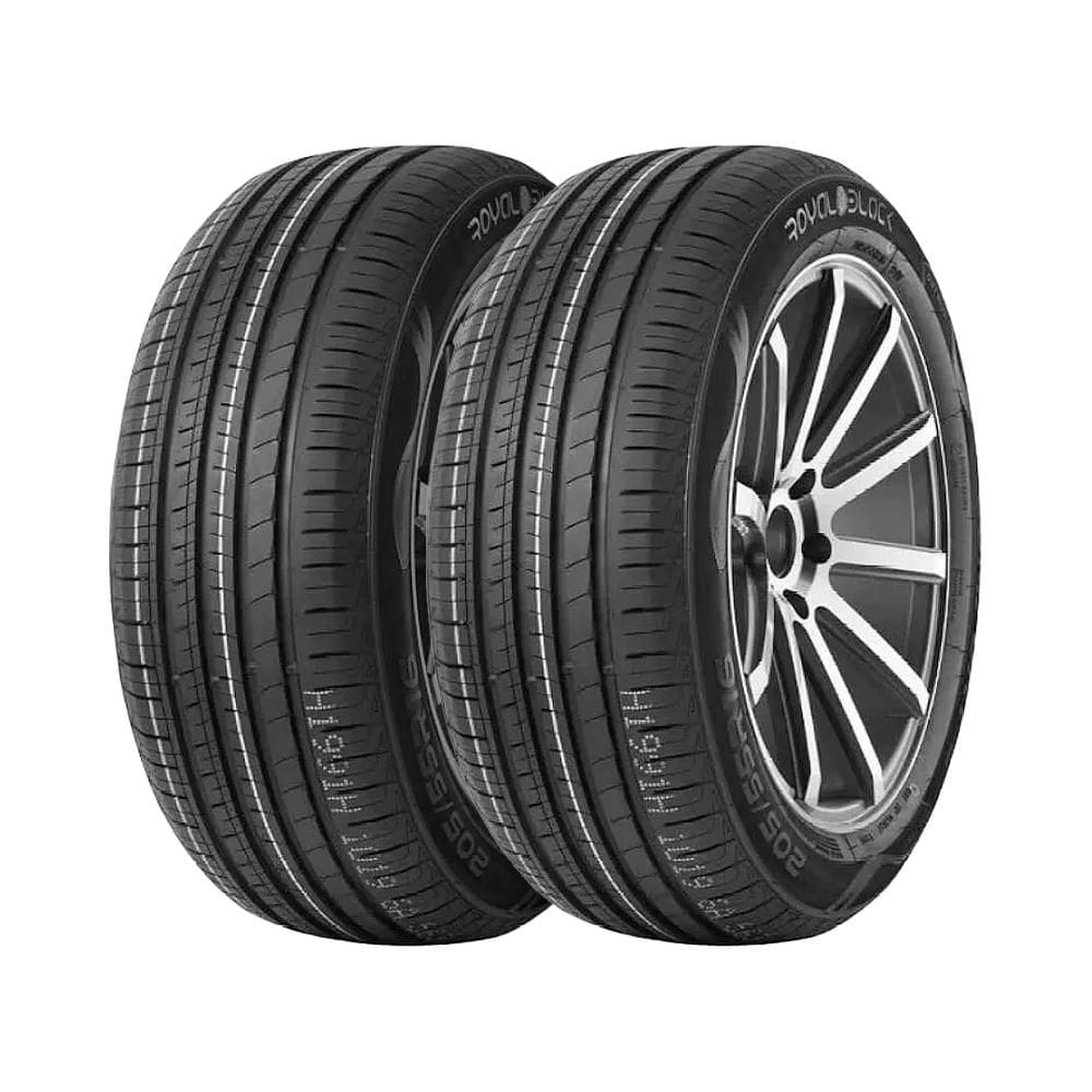 Kit 2 Pneus Aro 15 195/55R15 85V Royal Mile Royal Black