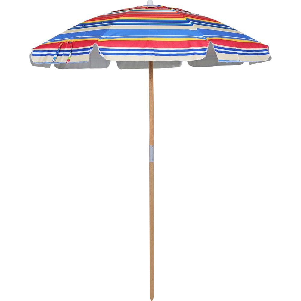Guarda-Sol Praia Jardim Lonita 1,60m Proteção FPS/UV Silver Coating Belfix