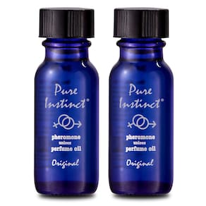 Perfume Cologne Pure Instinct Pheromone 15 ml (pacote com 2) unissex