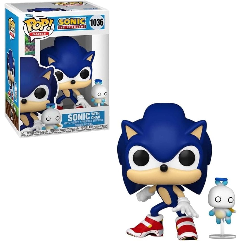 Funko Pop! Games Sonic The Hedgehog Sonic With Hero Chao #1036