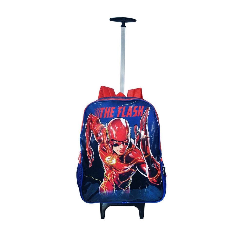 Mochila Flash Rodinhas Meninos Escolar Infantil Aulas