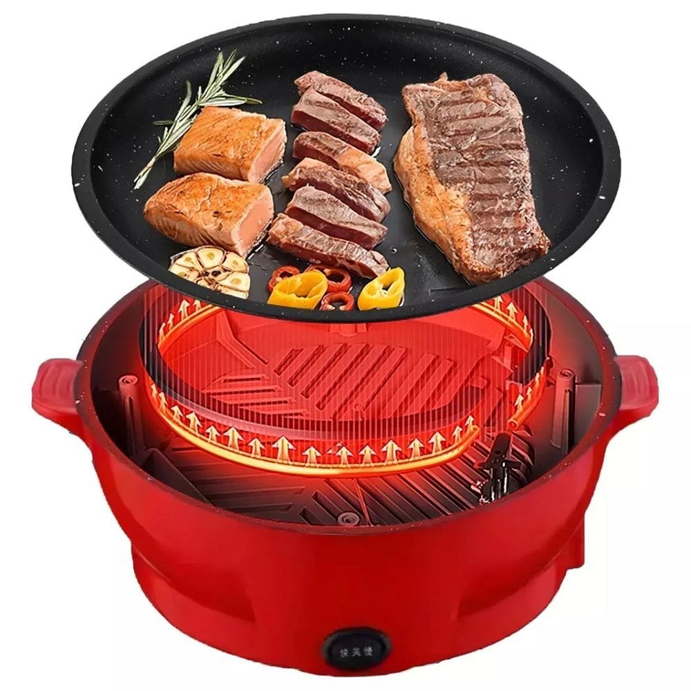 Panela Frigideira Elétrica Antiaderente 26cm 600W