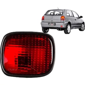 Lanterna Para-Choque Traseiro/ Neblina Vermelha Gol 95/...98