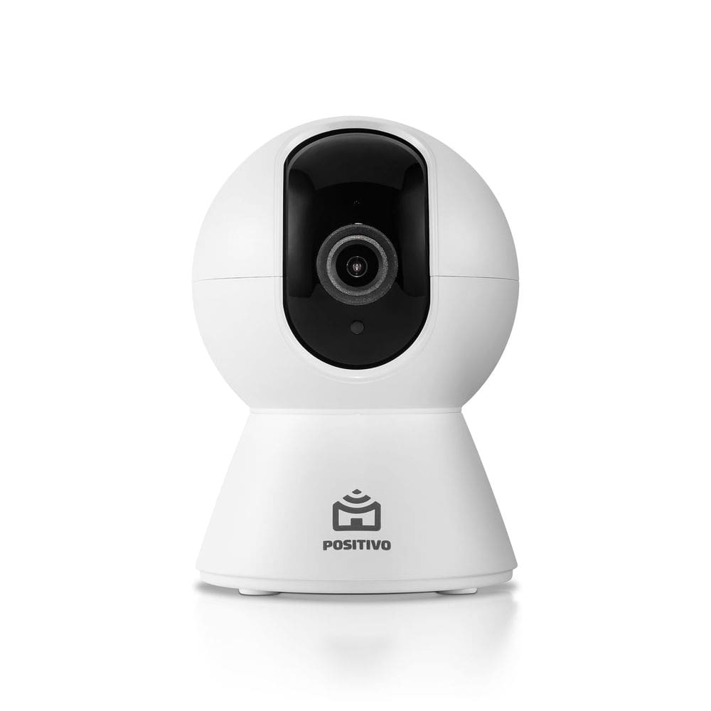 Smart Câmera 360° Bot Wi-Fi 2ª Geração Positivo Casa Inteligente - FHD - Áudio Bidirecional - Noturna – Suporte a MicroSD 128GB