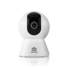 Smart Câmera 360° Bot Wi-Fi 2ª Geração Positivo Casa Inteligente - FHD - Áudio Bidirecional - Noturna – Suporte a MicroSD 128GB