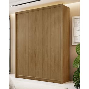 Roupeiro Dubai com Portas de Correr Flex Nature Vila Rica
