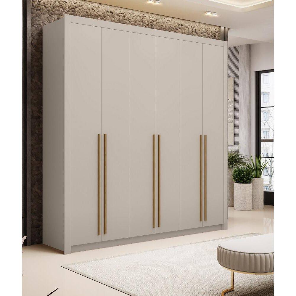 Guarda Roupas Casal Dubai Majestic 2.75mt Fen-di Vila Rica