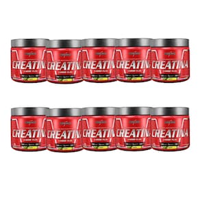 Kit Creatina Carbo Fuel (300g) Integralmedica Limão - 10 Unidades