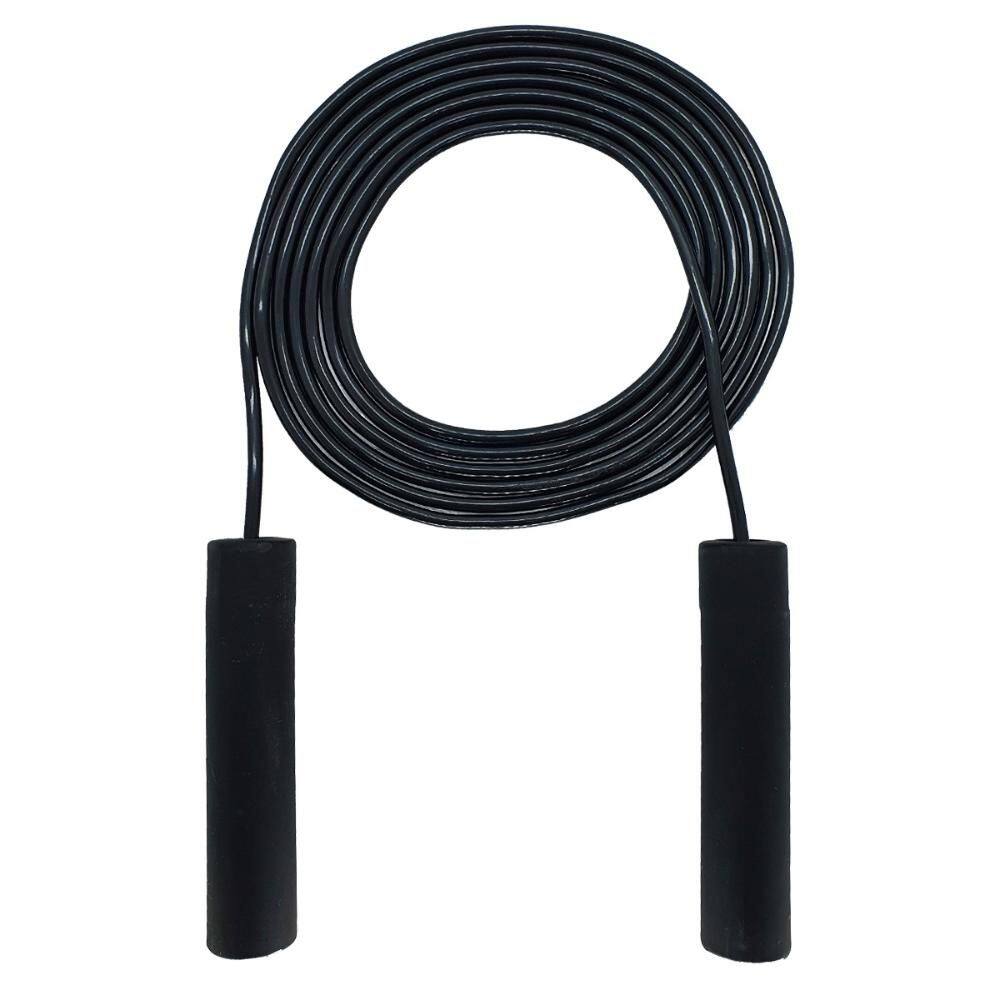 Corda Speed Crossfit Spank Ajustavel Com Rolamento - Preto