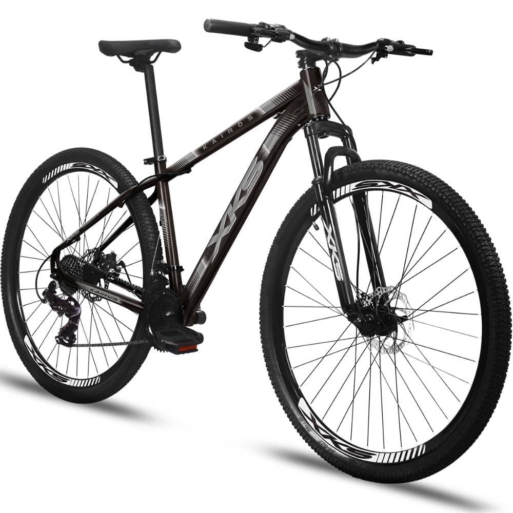 Bicicleta Aro 29 Aluminio Kairos Freio A Disco 24 Marchas