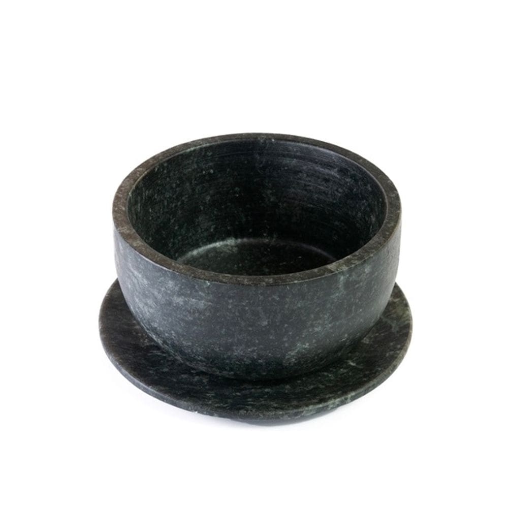 Bowl Pedra Sabão 350 ml com prato