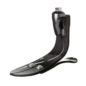 Pé Protético Em Fibra De Carbono Vari-Flex Preto 25 Cm Vfpe - Ossur