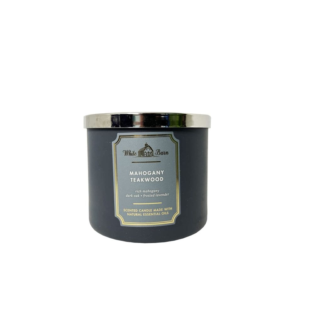 Vela perfumada Bath & Body Works White Barn Mahogany Teakwood