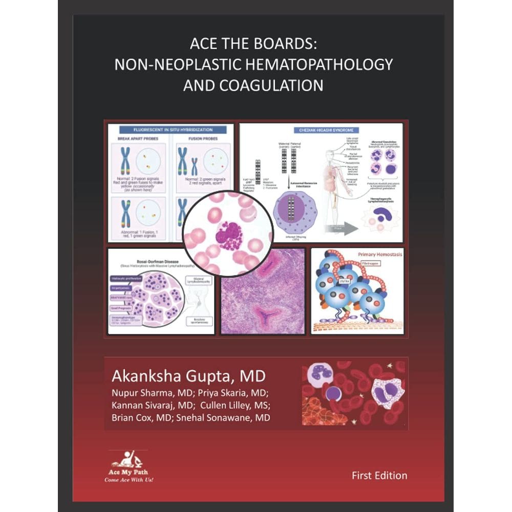 Livro Ace The Boards: Hematopatologia não neoplásica e coag