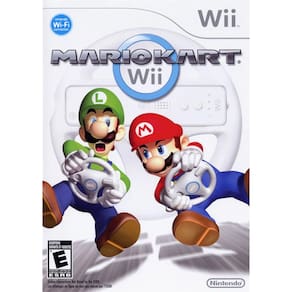 Jogo eletrônico Nintendo Mario Kart Wii